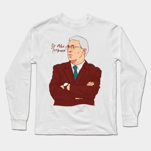 Sir Alex Ferguson Cartoonistic Long Sleeve T-Shirt